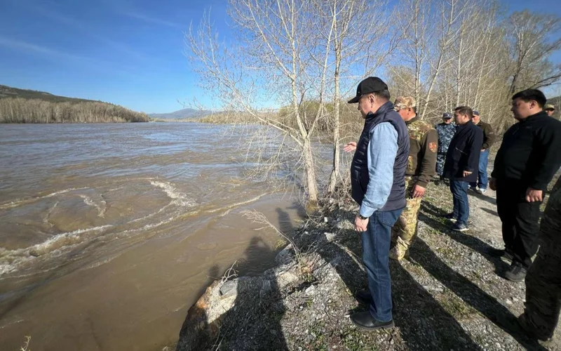 ШҚО-дағы Бұқтырма өзенінде су деңгейі көтеріліп, 13 үй ауласын су басты