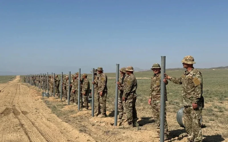Kyrgyzstan starts fencing border with Tajikistan