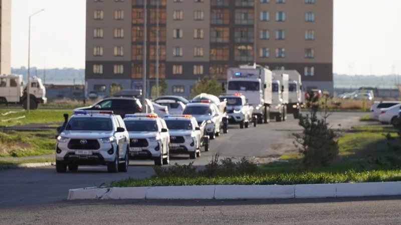 Akmola rescuers return after helping combat floods in N Kazakhstan Akmola rescuers return after helping combat floods in N Kazakhstan