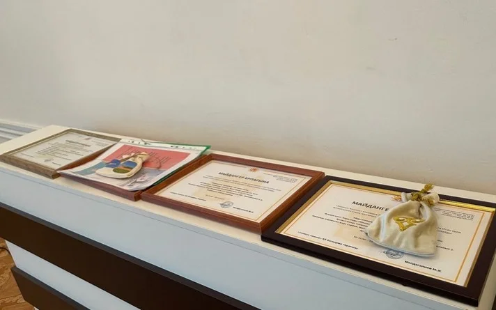 Землю с мест захоронений погибших в ВОВ солдат передали потомкам в Караганде