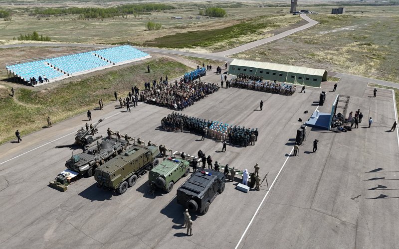 Военно-патриотические игры «Qaisar» проходят в Карагандинской области Военно-патриотические игры «Qaisar» проходят в Карагандинской области