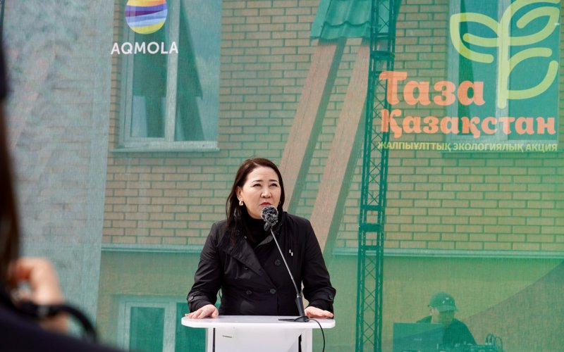 Зелёный тренд: Кокшетау поддержал акцию «Таза Қазақстан» Зелёный тренд: Кокшетау поддержал акцию «Таза Қазақстан»