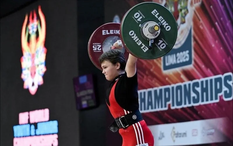 Kazakhstan’s Prozorova grabs 2nd gold at Youth World Weightlifting Championships