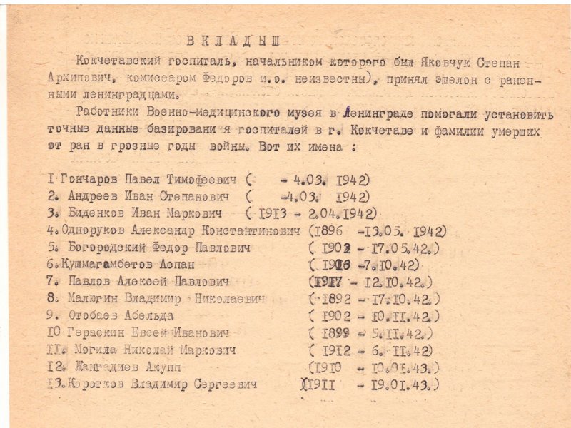 список п