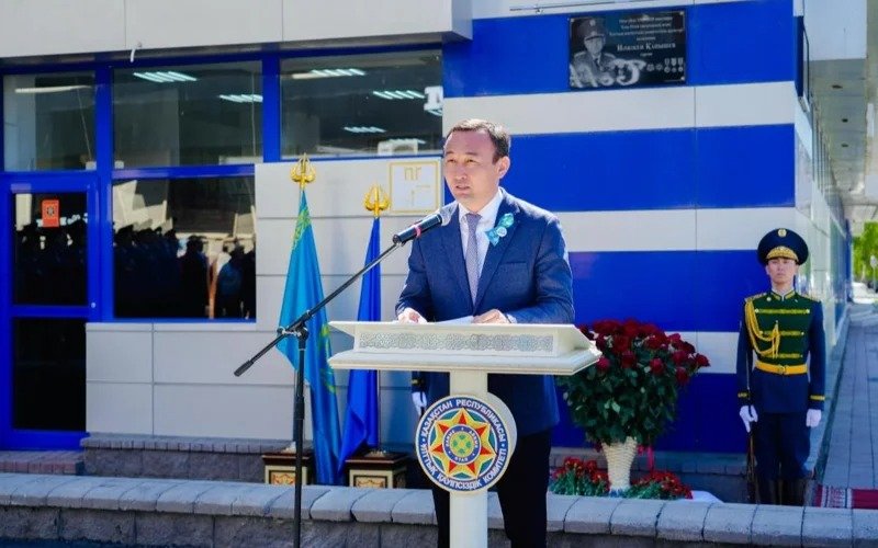 Great Patriotic War Astana unveils memorial plaque to honor Great Patriotic War veteran Nazhiken Kapyshev