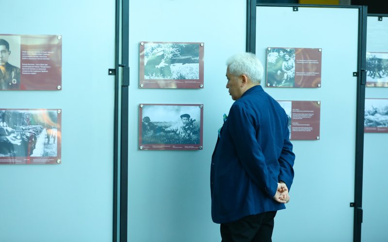 Елордада Жеңістің 80 жылдығына арналған көрме ашылды Елордада Жеңістің 80 жылдығына арналған көрме ашылды