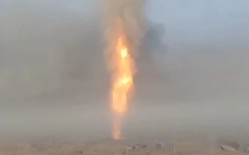 Выброс газа с высоким содержанием сероводорода произошел на месторождении в Узбекистане