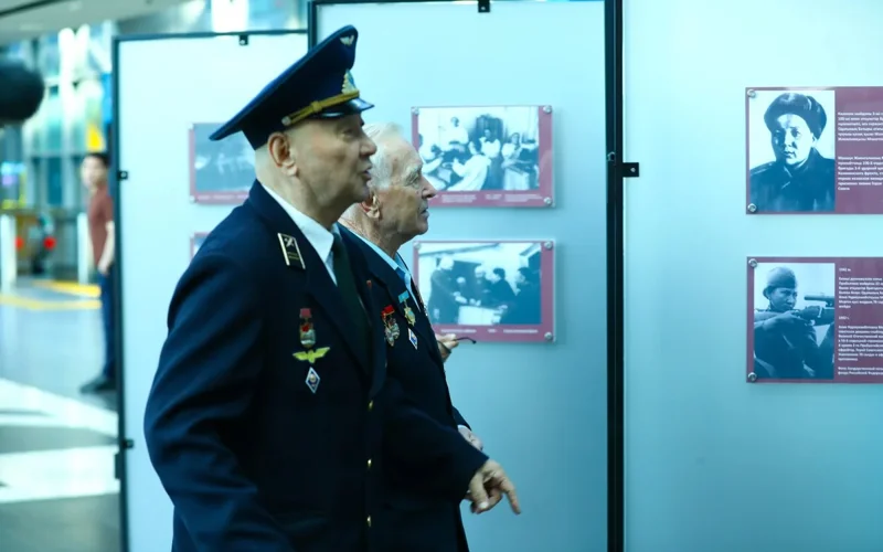 Kazinform News Agency marks 80 years of Great Victory with photo exhibition in Kazakh capital