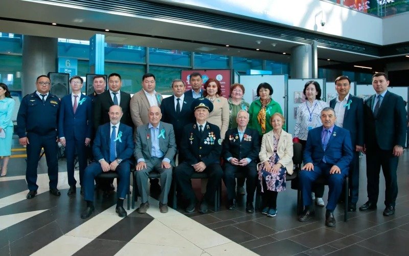 exhibition Kazinform News Agency marks 80 years of Great Victory with photo exhibition in Kazakh capital