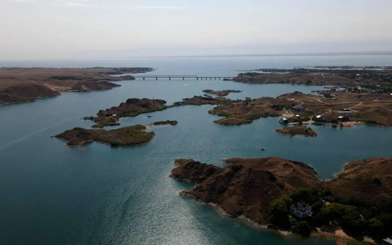 Капшагайское водохранилище 