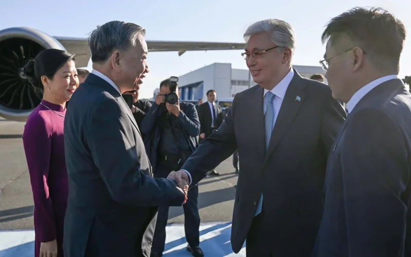 Президент Вьетнам Коммунистік партиясы Орталық Комитетінің Бас хатшысын қарсы алды