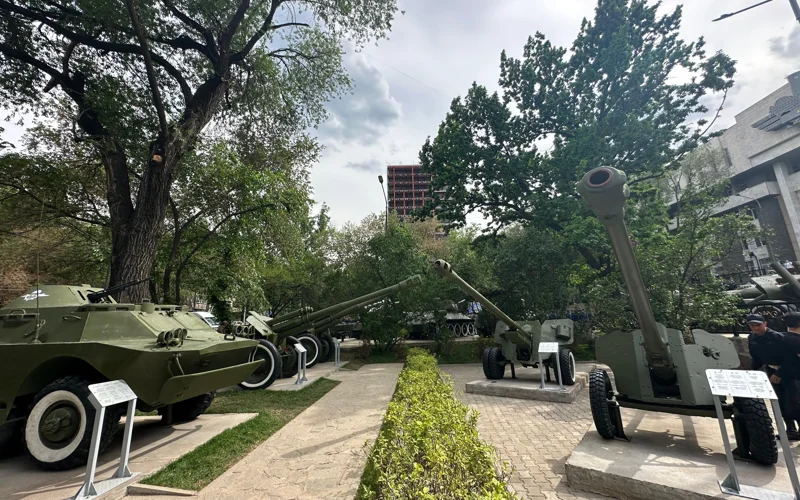 Музей военной техники открыли в парке имени 28 панфиловцев в Алматы