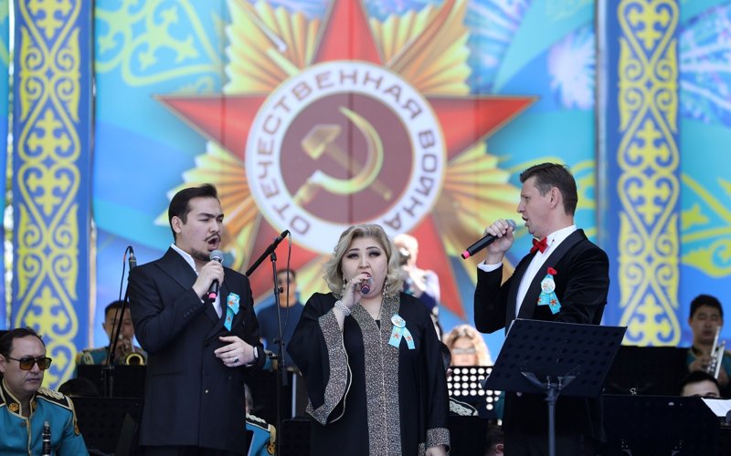 Алматыда Отан қорғаушылар күні мен Жеңістің 80 жылдығы қалай тойланады Алматыда Отан қорғаушылар күні мен Жеңістің 80 жылдығы қалай тойланады