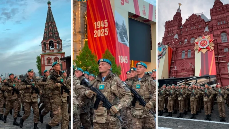 Кто представляет Казахстан на параде Победы в Москве  