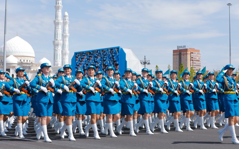 Жеңістің 80 жылдығына арналған әскери парад қалай өтті Жеңістің 80 жылдығына арналған әскери парад қалай өтті