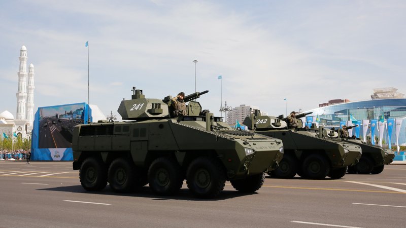 ҚР Қарулы күштері қатарындағы заманауи техника таныстырылды ҚР Қарулы күштері қатарындағы заманауи техника таныстырылды