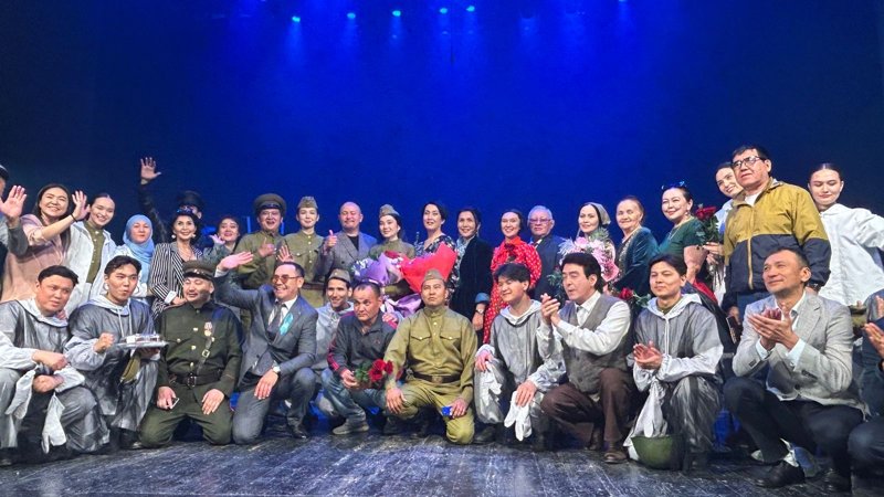Ақтөбеде «Әлия» мюзиклі сахналанды Ақтөбеде «Әлия» мюзиклі сахналанды