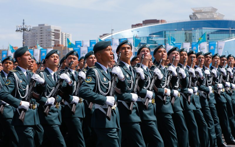 Жеңістің 80 жылдығына арналған әскери парад қалай өтті Жеңістің 80 жылдығына арналған әскери парад қалай өтті