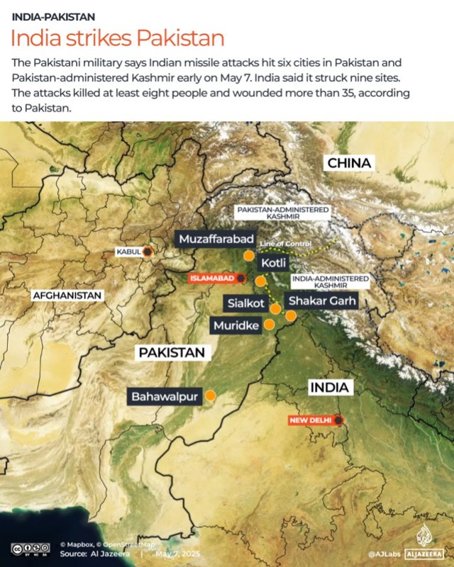 India launches ‘Operation Sindoor’, Pakistan responds with counterstrikes India launches ‘Operation Sindoor’, Pakistan responds with counterstrikes