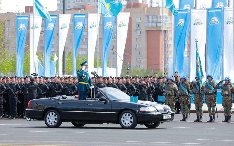 Жеңістің 80 жылдығына арналған әскери парад қалай өтті Жеңістің 80 жылдығына арналған әскери парад қалай өтті