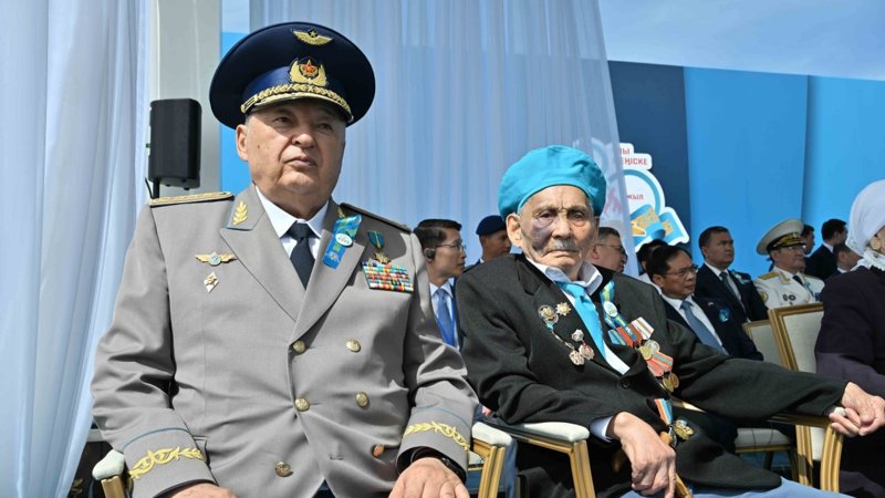 Жеңістің 80 жылдығына арналған әскери парад қалай өтті Жеңістің 80 жылдығына арналған әскери парад қалай өтті