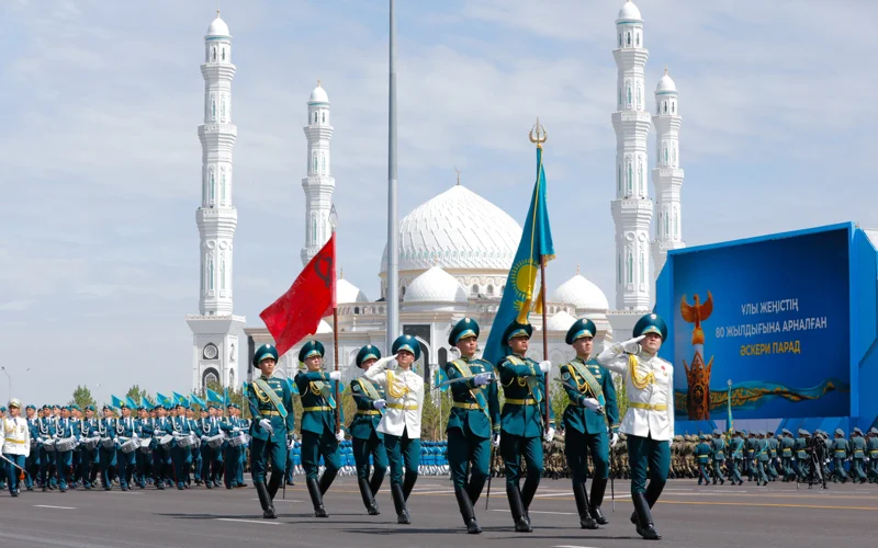 Как прошел Парад Победы в Астане