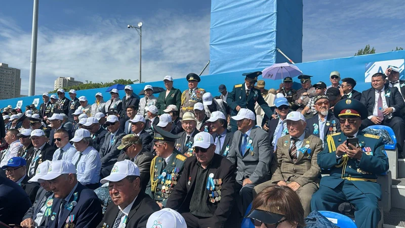 Делегация из области Абай посетила парад в Астане