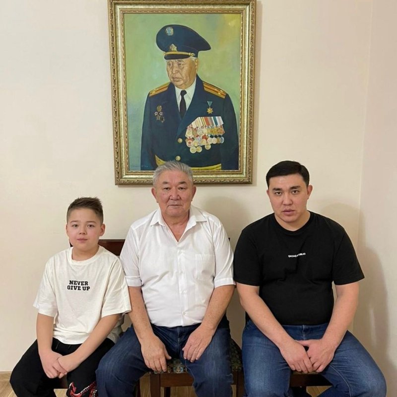 дети и внуки Касыма Кайсенова а