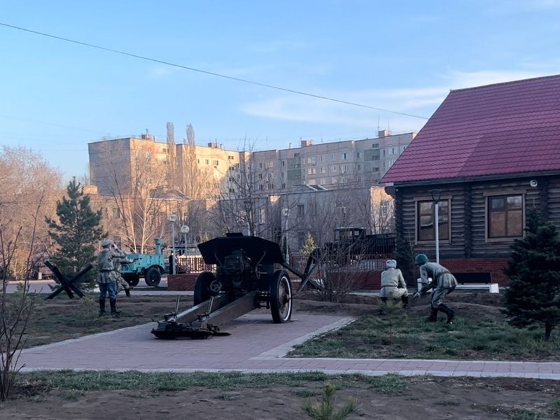 Символ эпохи: знаменитый памятник легендарному танку Т-34 в Павлодаре Символ эпохи: знаменитый памятник легендарному танку Т-34 в Павлодаре