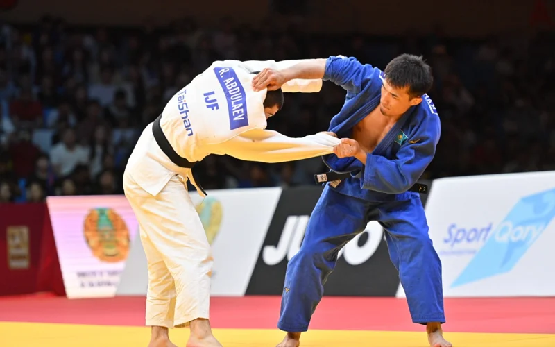 Team Kazakhstan hauls 4 medals at Judo Grand Slam in Astana