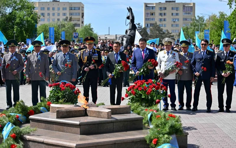 В области Абай широко отмечают 80-летие Великой Победы