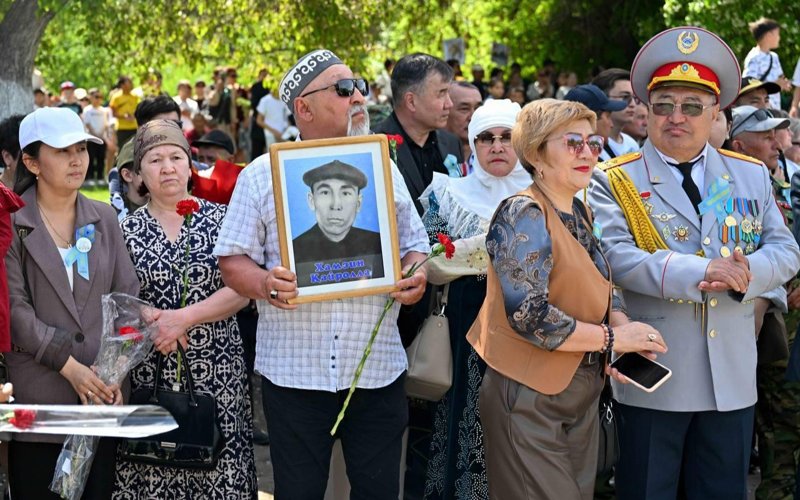 В области Абай широко отмечают 80-летие Великой Победы В области Абай широко отмечают 80-летие Великой Победы