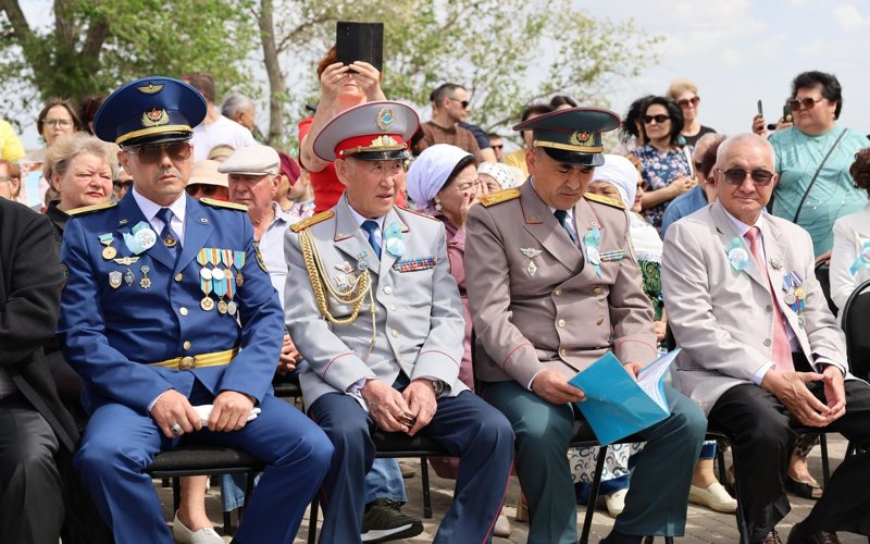 Ұлытау облысында Ұлы Отан соғысындағы Жеңістің 80 жылдығы аталып өтті Ұлытау облысында Ұлы Отан соғысындағы Жеңістің 80 жылдығы аталып өтті