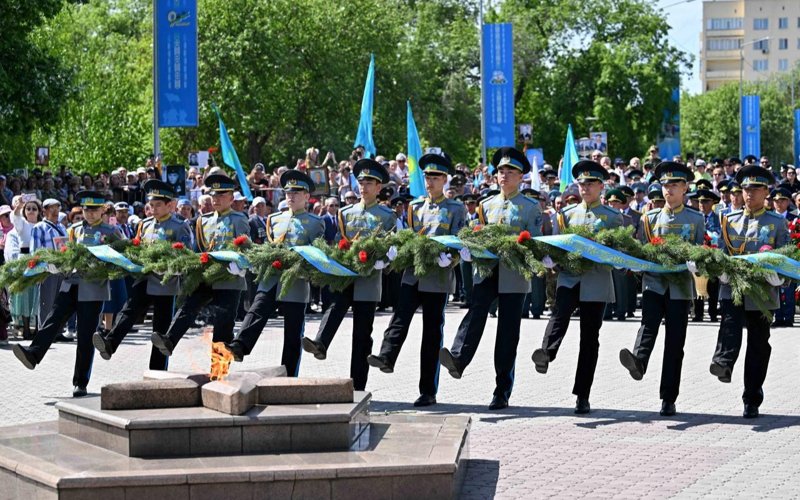В области Абай широко отмечают 80-летие Великой Победы В области Абай широко отмечают 80-летие Великой Победы
