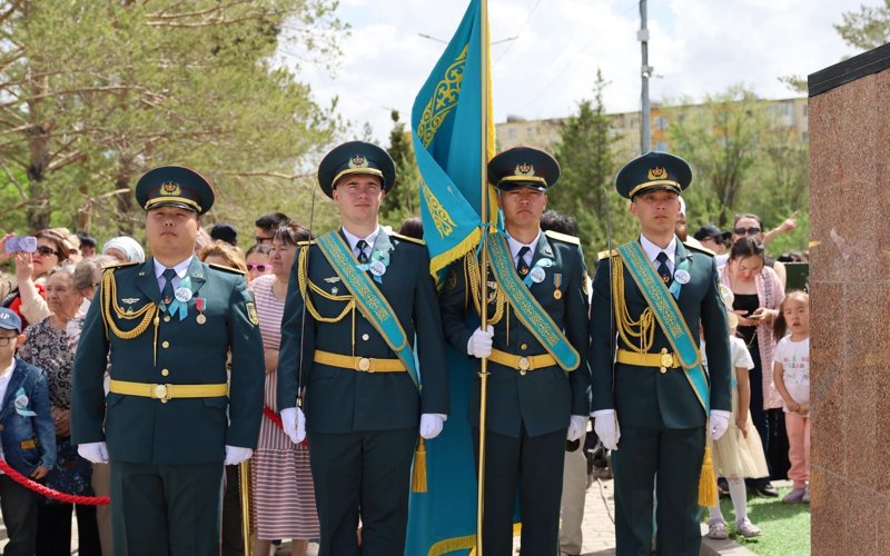 В области Улытау почтили память фронтовиков В области Улытау почтили память фронтовиков