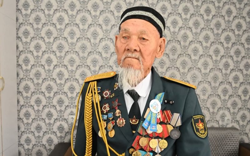 Қызылордада 103 жастағы соғыс ардагері құрметке бөленді Қызылордада 103 жастағы соғыс ардагері құрметке бөленді