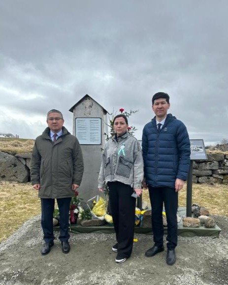 A memorial to Kazakhstani soldier unveiled in Norway Kazakhstan