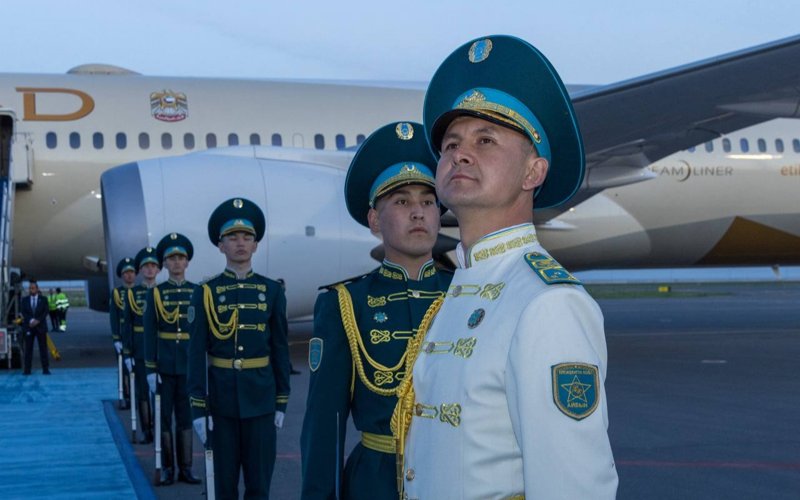 Қазақстанға Абу-Дабидің Тақ мұрагері келді Қазақстанға Абу-Дабидің Тақ мұрагері келді