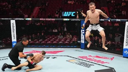 Молниеносным нокаутом закончился бой казахстанца в UFC