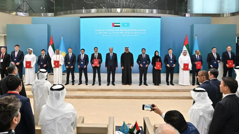 Какие коммерческие соглашения подписали на полях бизнес-форума «Казахстан — ОАЭ»