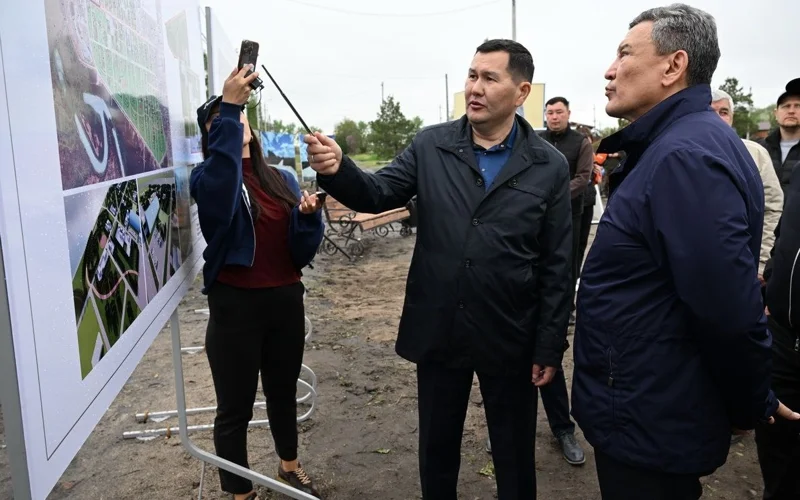 Петропавлдағы Ойқала мен Былғары зауыты шағын аудандарында ауқымды жұмыс басталды