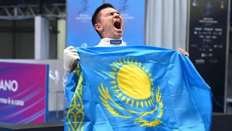 Казахстанский спортсмен завоевал «серебро» Гран-при по фехтованию на шпаге в Колумбии