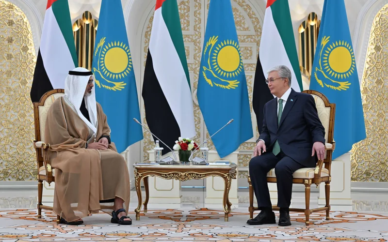 Тоқаев - Мұхаммед бен Заид Әл Нахаян