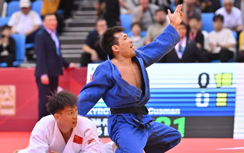 Kazakhstan’s judo team finishes home Grand Slam event with nine medals