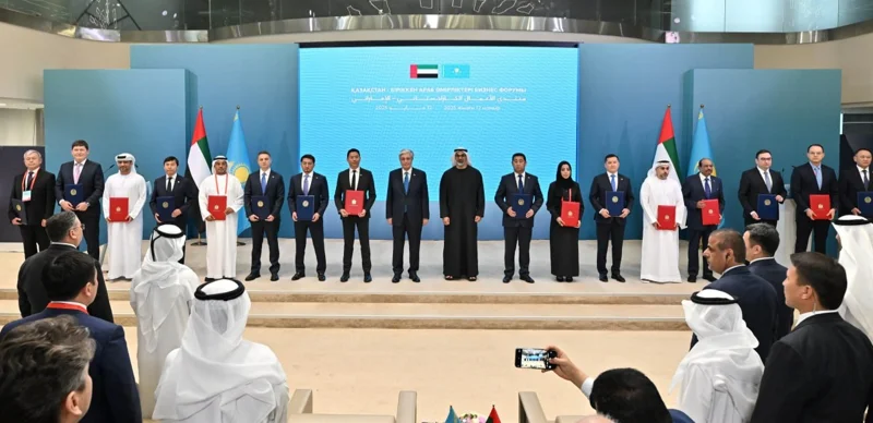«Қазақстан – БАӘ» бизнес-форумында бірқатар келісімге қол қойылды