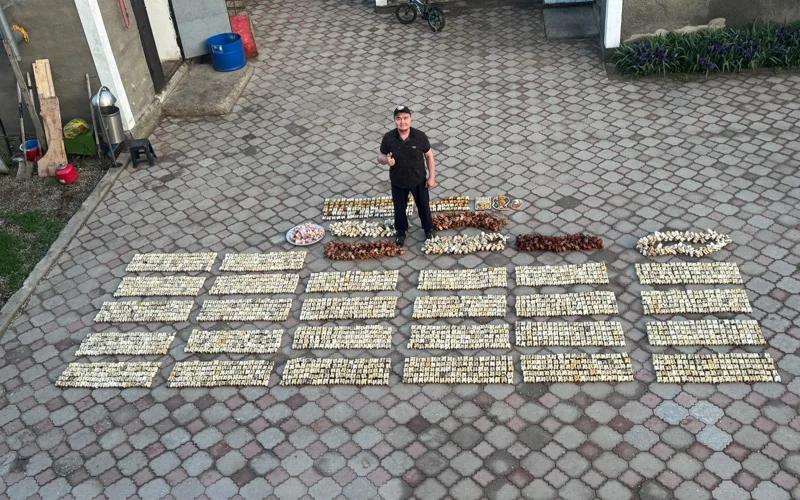 Топай асық жинаған ақтөбелік Қазақстан рекордтар кітабына енді