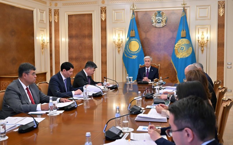 Мемлекет басшысы Ұлттық банктің жылдық есебін қабылдады Мемлекет басшысы Ұлттық банктің жылдық есебін қабылдады
