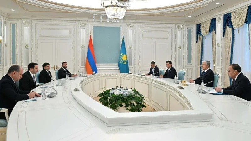 President Tokayev meets Armenian Parliament Speaker Simonyan Armenia, Kazakhstan