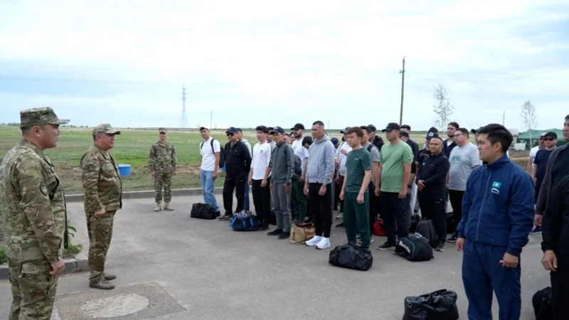Воинские сборы офицеров и сержантов запаса стартовали в Астане