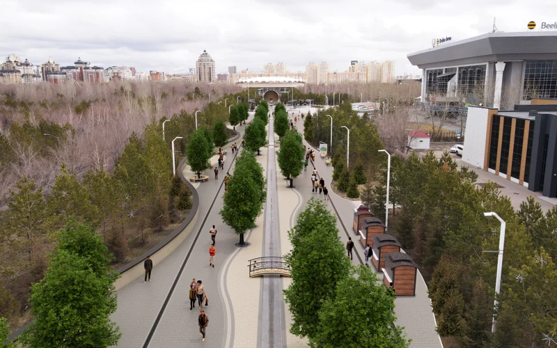 Центральный парк Астаны 